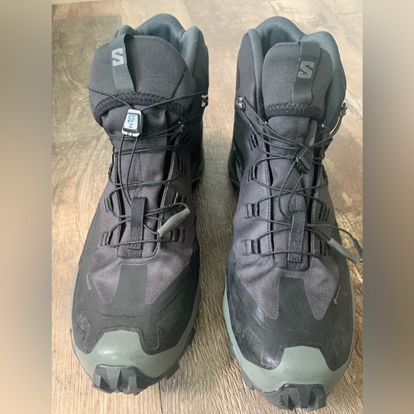 Salomon size 11 mens black cross hike 2 boots - Picture 2 of 4